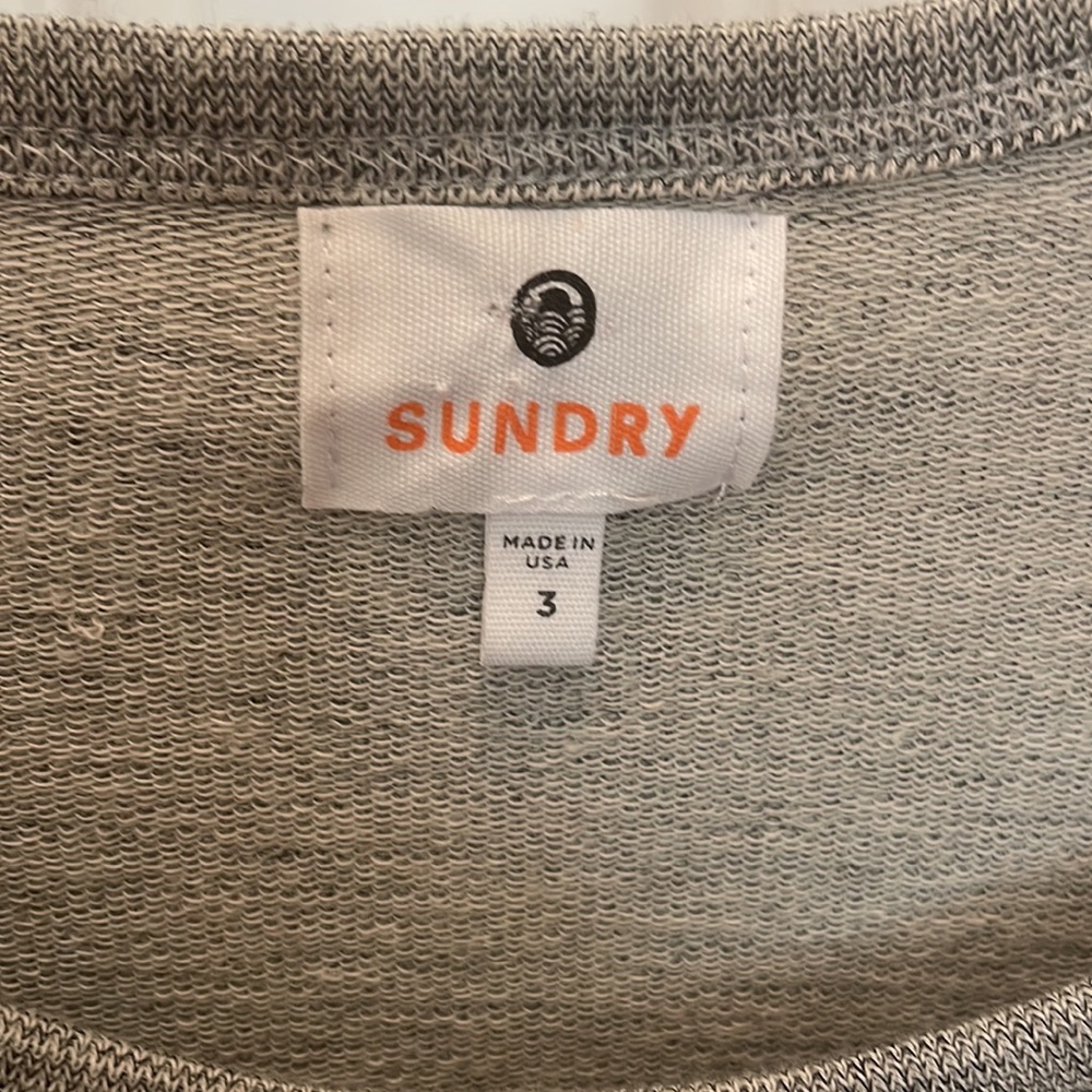 Sundry baseball sweatshirt - Picture 2 of 6